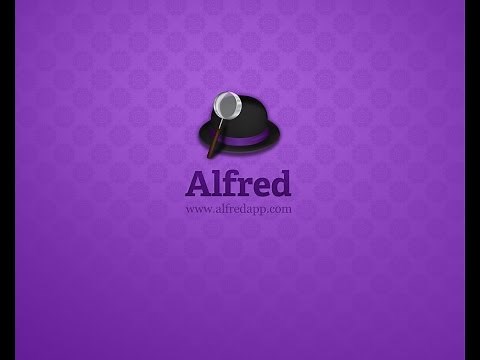 Alfred App Setup & Tour