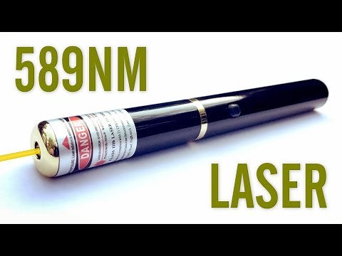 CNI GLP 5mw 589nm Yellow Laser Pointer Review