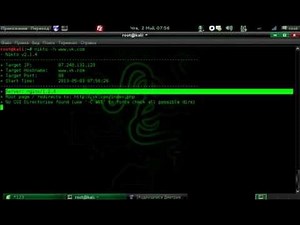 Nikto В Kali Linux