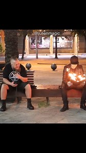 This man is so scary ! #scary #devil #magician | Julien Magic