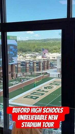 Buford high schools unbelievable new stadium tour