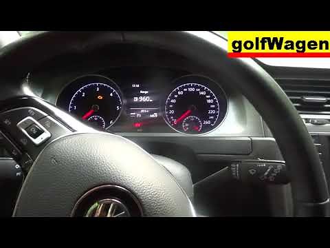 VW Golf 7 comfort windows close via rain sensor activate regenSchließen komfort