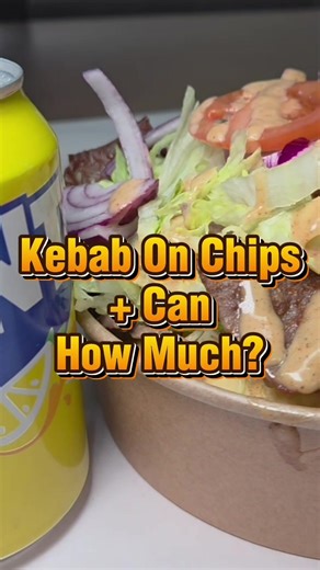 Loaded kebab on chips review 🔥 How much are you paying for this? #foodies #FoodTok #Foodie #foryoupage❤️❤️ #kebab