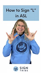 🤟🏻 Learn how to sign the letter "L" in ASL!⁠ ⁠ Gain access to over 1,000 videos and quizzes teaching you American Sign Language with Sign Tribe Academy!⁠ Our videos and courses range from beginner to advanced and include Zoom workshops throughout the year. ⁠ ⁠ ✅ ASL Course⁠ ✅ Special Needs Course⁠ ✅ Vocabulary Video Cards Course⁠ ✅ Fingerspelling Course⁠ ✅ Words That Look Similar Course⁠ ✅ Zoom Workshops⁠ ⁠ Sign Tribe Academy is for:⁠ ⁠ ✅ Anyone who wants to learn ASL!⁠ ✅ Families who homescho