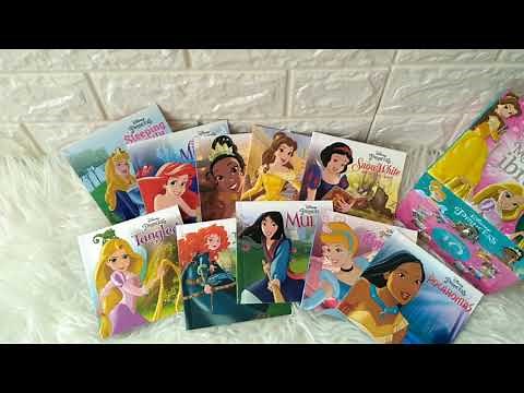 My Little Library Disney Princess includes 10 story books