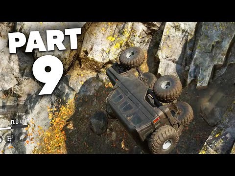 SNOWRUNNER Gameplay Walkthrough Part 9 - ROLLING OVER