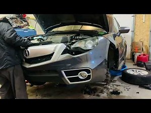 Replacing front bumper Acura RDX