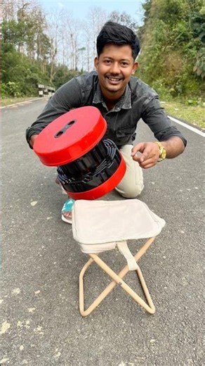 Wind tour 2 ta Portable folding stool unboxing