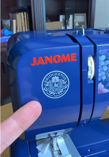 Janome Bridgerton Sewing Machine Collaboration