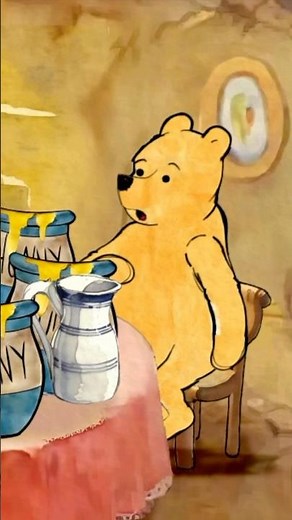 Rabbit and Pooh Bear 📚 Storytime with Winnie The Pooh 🍯 #shorts