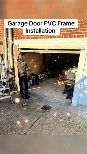 Garage Door PVC Frame Installation