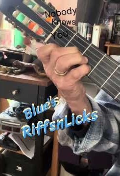 Blue’s 🎸RiffsnLicks -Nobody Knows You