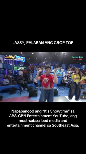 Lassy's Fierce Crop Top Performance on It's Showtime