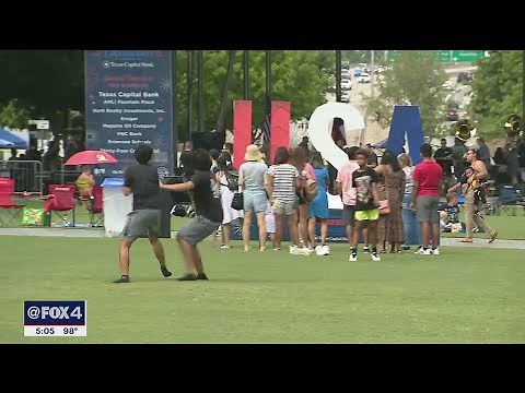 Klyde Warren Park among those kicking off July 4th celebrations Saturday