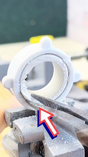 The Easiest Way to Quickly Remove a Broken PVC Pipe Fitting. ​#DIY ​#PlumbingHack ​#LifeHacks | MKR ToolMate