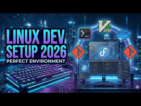 The Ultimate Linux Dev Setup 2026: Zsh, Docker, Vim & Git Workflow