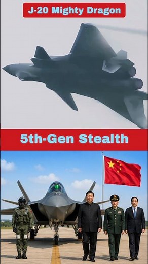 ✈️ J-20 Mighty Dragon 🇨🇳 | China’s Advanced Stealth Fighter 🔥