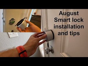 ★★★★★ How to Install August Smart Lock on Kwikset, tips, and hints