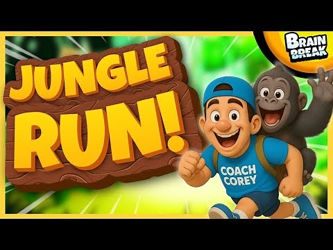 🟩 The Jungle Run 🟩 Brain Break 🟩 Brain Breaks for Kids 🟩 Danny Go Inspired