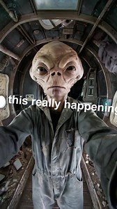 206K views · 1.4K reactions |  UFO sightings often reveal more than we expect. What do you make of this alien figure in a forgotten cockpit? 樂 #ufoevidence #ufosighting #alien #uap #ufoevidence made with ai | Certified Drone Pilot | Facebook