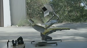 Ditch Your Office Chair for This Reclining Workstation