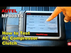 How to test AC clutch with a scan tool / Car AC cools but works intermittently
