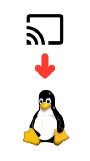 Screen mirroring from phone to Linux ! #linux #smartphone #pc #gadgets #laptop #arch