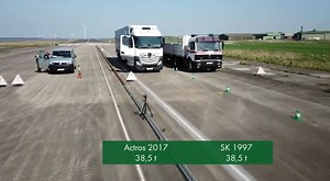 This is really interesting. I talk on my courses how good truck brakes have become, this shows exactly how good they are | lorrydriver.co.uk