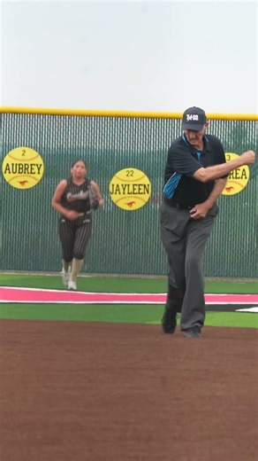 🥎 dont try to steal on our backstop 🚫