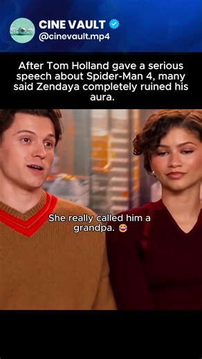 Zendaya roasts Tom Holland in Spider-Man 4 interview! 📉😭 | #Shorts
