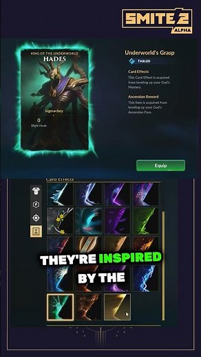SMITE 2 - Customize Cards & Frames!