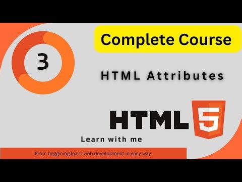 HTML Attributes Explained for Beginners | Learn HTML Step by Step