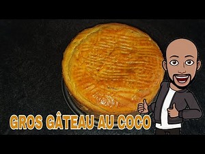Gwo gâteau au coco (recette Prez K facile)