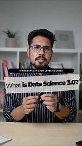 What is Data Science 3.0? #datascience #datascientist