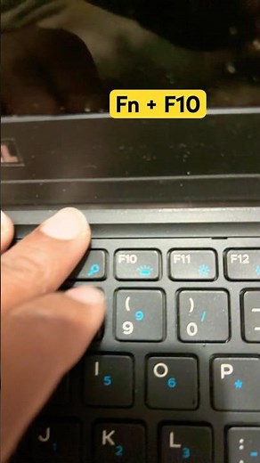 Dell Latitude 5490 Series Laptop Keyboard Backlight Not Working Problem#macnitesh#keyboardtricks