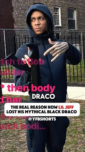 The Real Reason How Lil Jeff Lost His Mythical Black Draco..🩸😳 #liljeff #microdraco #bloodhoundq50