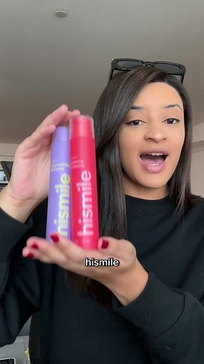 Tast testing @hismile new flavored toothpaste flavors 😍 #ad #hismile #toothpaste #flavoredtoothpaste