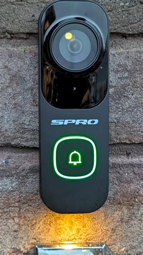 No Monthly Fees 4MP Doorbell with AI Detection by SPRO #nosubscription #smarthome #smartdoorbell