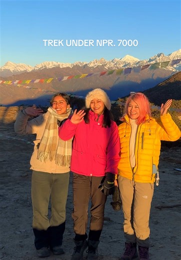 Best trekking destination under Nrs. 7000! Share this with friends you’d love to go to Bhairav Kunda with. 📌 Follow us @roamingaroundnepal for beautiful Nepal. Presented by: Roaming Around Nepal 🇳🇵 Thank you for all the love and support ❤️ #babaalenergy #redbullnewgen @RedBull Nepal #nepal #mountain #creatorsearchinsights