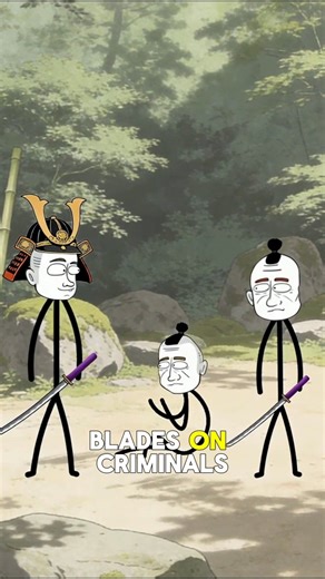 Why did samurais test their swords on humans ? #facts #military #history #samurai #historyfacts