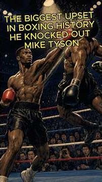 His mother died 23 days before the fight. He knocked out Mike Tyson.