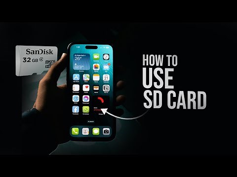How to Use SD Card with iPhone (tutorial)