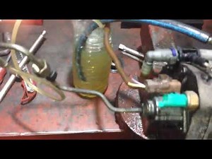 Comment tester une encien pompe hp 1.5 dci avant monter(2ème) /كيفية تجريب مضخة مستعملة قبل التركيب