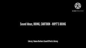 Sound Ideas, BOING, CARTOON - HOYT’S BOING