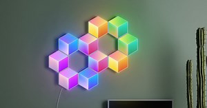 Govee launches new modular Glide Hexa Pro lighting panels with 3D cube design