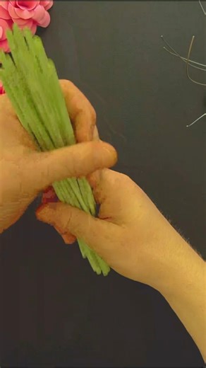 How to make a beautiful paper flower pot 🌸✨ Simple materials — stunning result! Watch till the end for the full beauty 😍 #DIYcraft #PaperFlower #HandmadeArt #ViralReels #YamaCrafts | Hab Crafts