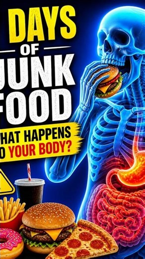 “What Happens After 7 Days of Junk Food? (Shocking Results!)”