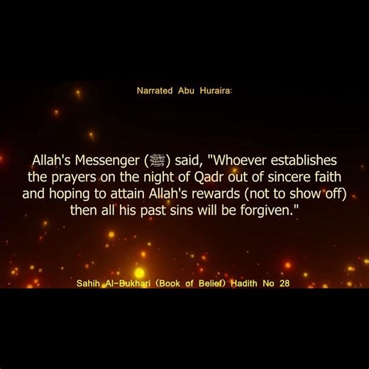 English Translation of Hadith 28 I Sahih Al-Bukhari I Book of Belief I Book # 2