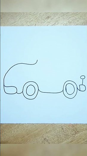 comment dessiner une voiture facilement