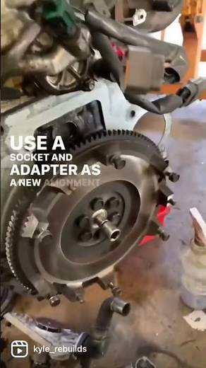 DIY clutch alignment tool